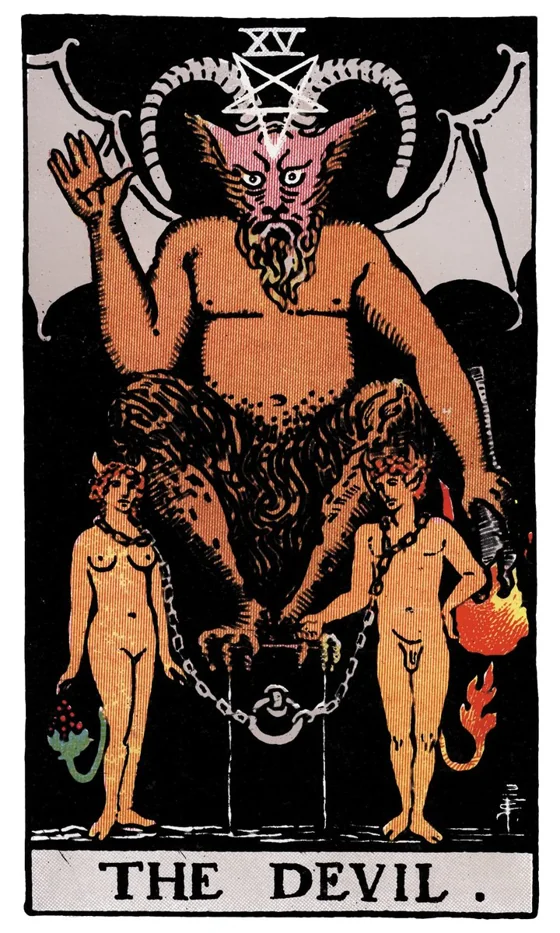 韦特塔罗牌：恶魔